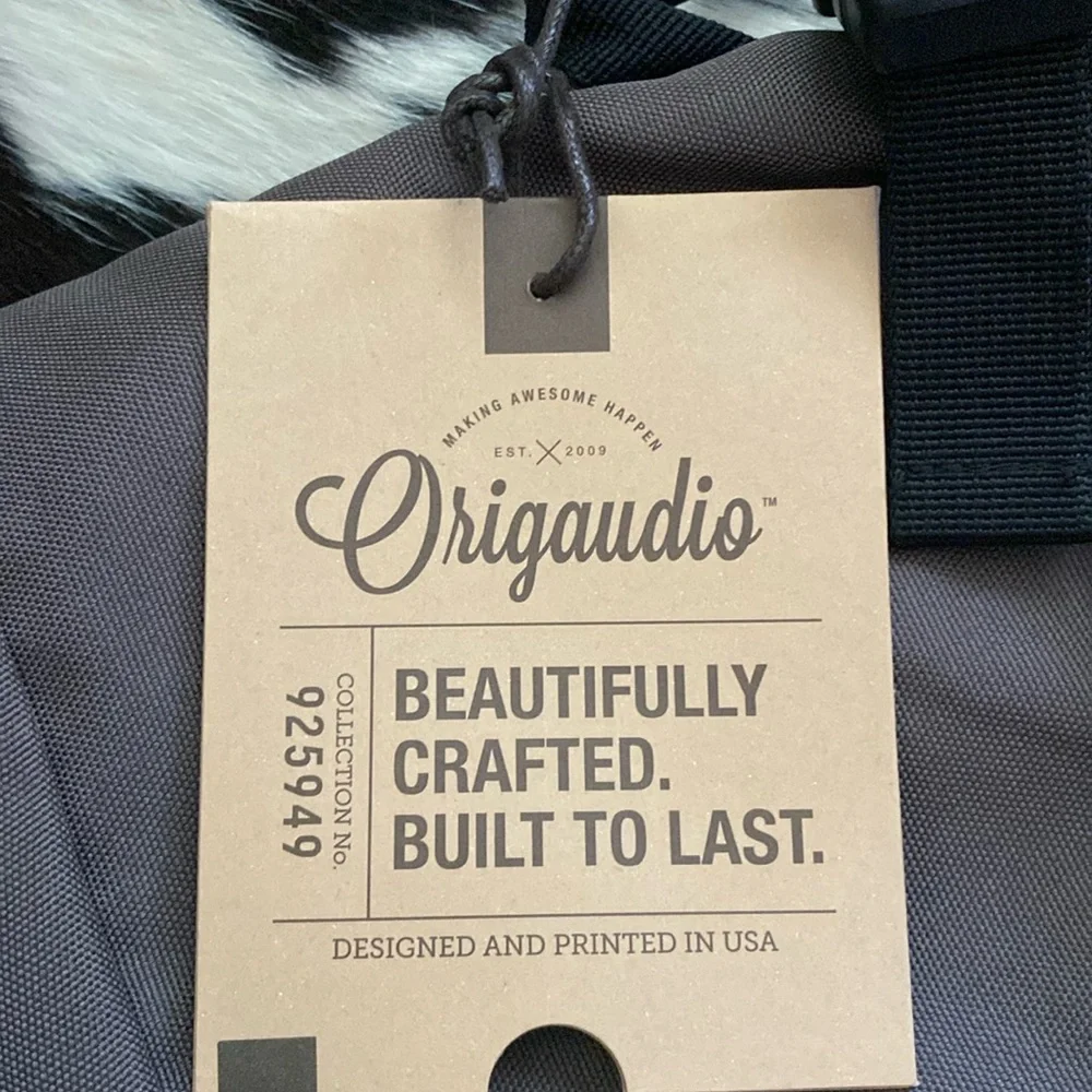 ORIGAUDIO Lightweight, XL Capacity, roll top backpack